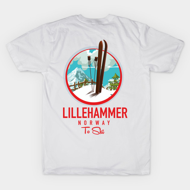 Lillehammer Norway Ski logo by nickemporium1